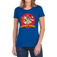 thumbnail image 1 of Looney Tunes Group Women's T Shirt, Royal, Large, 1 of 6