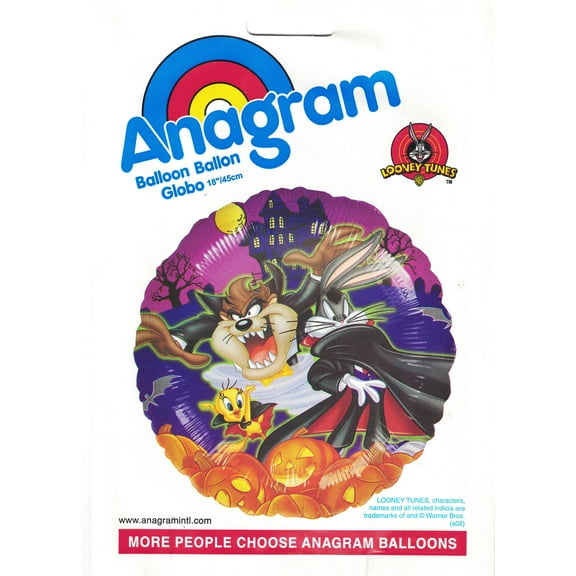 Looney Tunes Halloween Foil Mylar Balloon (1ct)