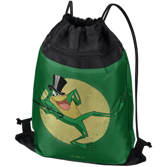 Looney Tunes Hello My Baby Drawstring Backpack Sports Bag Sackpack 17" x 13", Perfect for Gym, Yoga or Practice