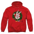 thumbnail image 1 of Looney Tunes - Holiday Bunny - Pull-Over Hoodie - Small, 1 of 2