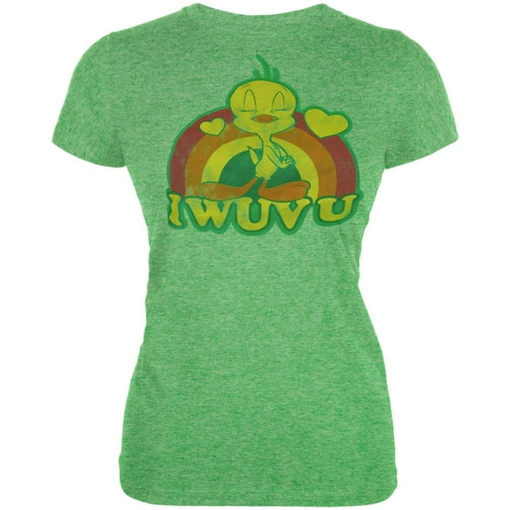 Looney Tunes - I Wuv You Juniors T-Shirt - Large