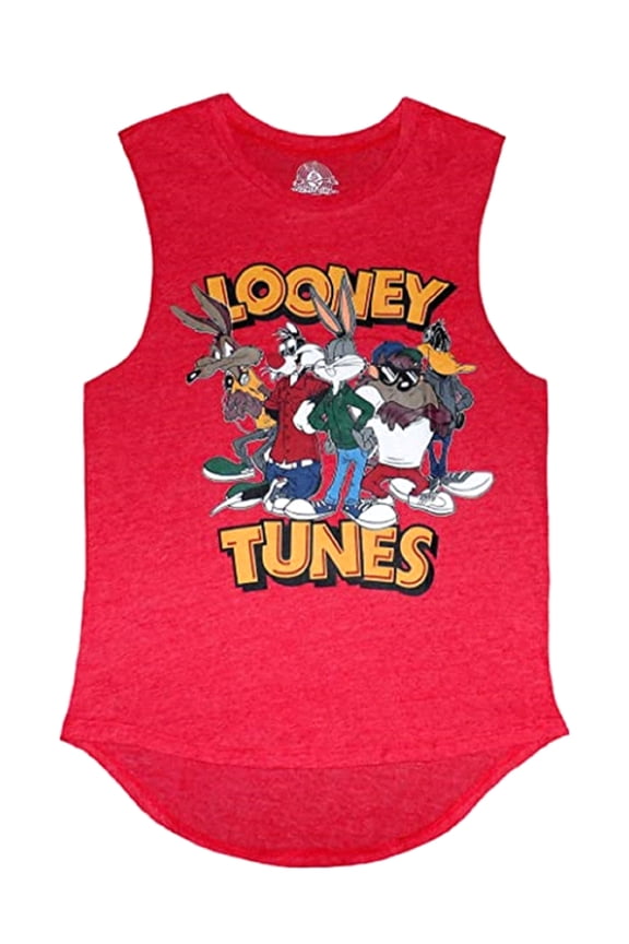 Junior Women's Hi-Low Sleeveless T-Shirt (XS)