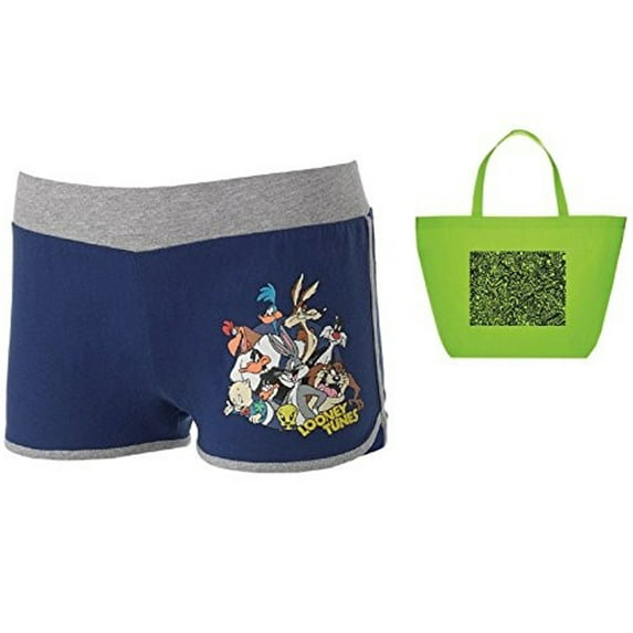 Looney Tunes Junior Womens Multi-Character Shorts & Bag Multi-Pack Gift Set