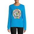 thumbnail image 1 of Looney Tunes Juniors' Graphic T-Shirt with Long Sleeves, 1 of 5