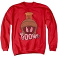 thumbnail image 1 of Looney Tunes Kaboom Adult Crewneck Sweatshirt Red, 1 of 1
