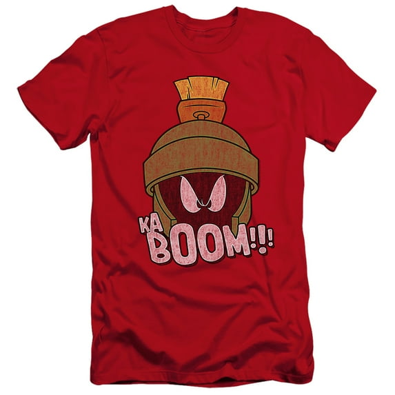 Looney Tunes Kaboom HBO S/S Adult 30/1 T-Shirt Red