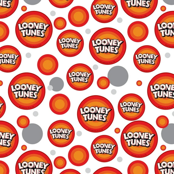 Looney Tunes Logo Premium Gift Wrap Wrapping Paper Roll