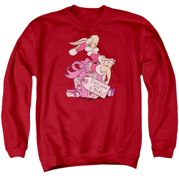 Looney Tunes Lola Present Mens Crew Neck Sweatshirt