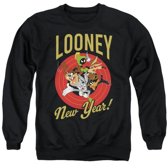 Looney Tunes Looney New Year Unisex Adult Crewneck Sweatshirt