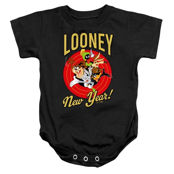 Looney Tunes Looney New Year Unisex Infant Snap Suit for Baby