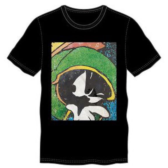 Looney Tunes Marvin Black T-Shirt-6XL