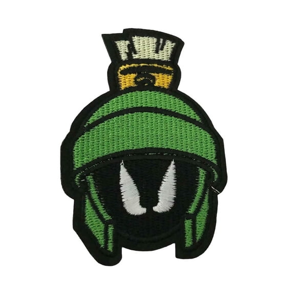 Looney Tunes Marvin Martian Iron On Patch - Cartoon Cosplay Costume DIY