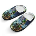 thumbnail image 1 of Looney Tunes Marvin The Martian Slippers for Kids, Cute Soft Plush Anti-slip Fluffy Fuzzy House Slippers Warm Soft Plush Non-Slip Indoor Outdoor Slip-on Shoes for Boys Girls, 1 of 8