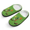 thumbnail image 1 of Looney Tunes Marvin The Martian Slippers for Kids, Cute Soft Plush Anti-slip Fluffy Fuzzy House Slippers Warm Soft Plush Non-Slip Indoor Outdoor Slip-on Shoes for Boys Girls, 1 of 8