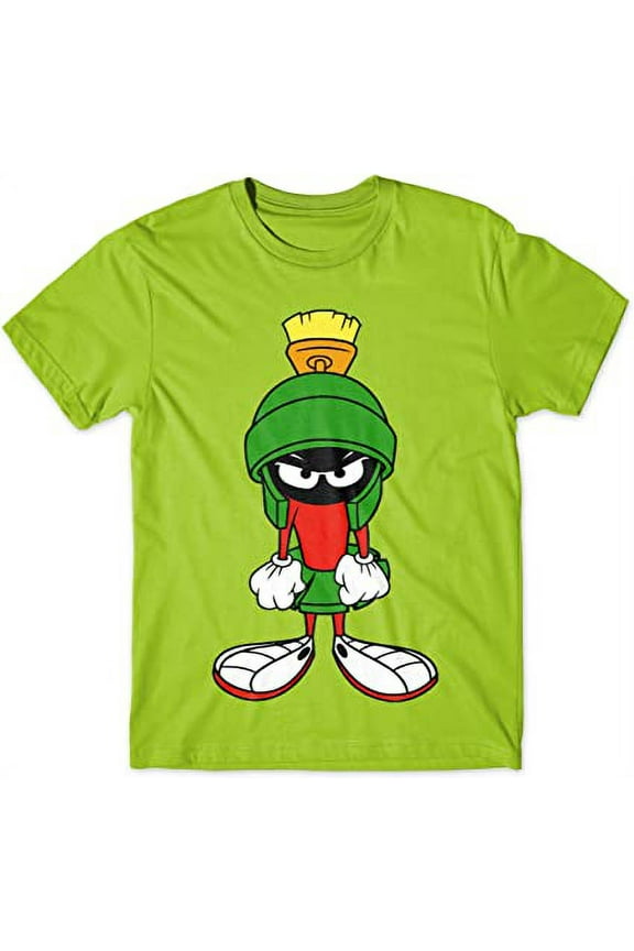 Marvin The Martian Angry Mad Face 90s Retro Classic Funny T-Shirt for Adult