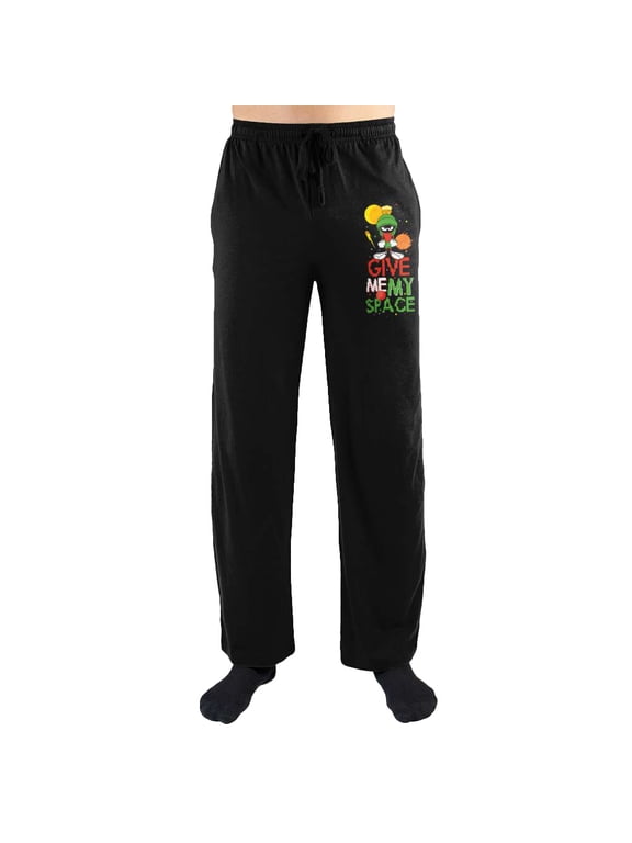 Looney Tunes Marvin The Martian 'Give Me My Space' Sleep Pajama Pants-Large