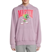 Looney Tunes Marvin the Martian Men's & Big Men's Mineral Washed Graphic Hoodie