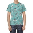 Looney Tunes Men's AOP Graphic Tee Shirt, Sizes SXL