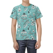 Looney Tunes Men's AOP Graphic Tee Shirt, Sizes S-XL