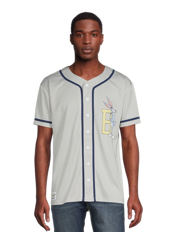 Men's Baseball Jersey, Sizes S-2XL