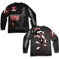 thumbnail image 1 of Looney Tunes Men's Long Sleeve T-Shirt- Front and Back Print Sizes S-3XL, 1 of 3