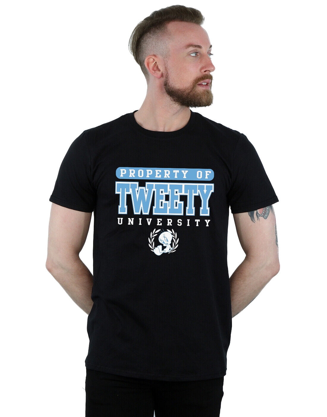 Looney Tunes Men's Tweety Property Of University T-Shirt - Walmart.com