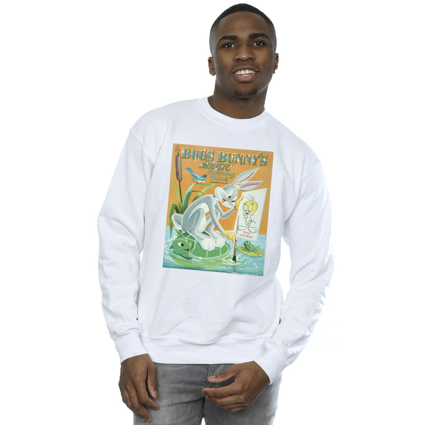Looney Tunes Bugs Bunny Retro Sweatshirt - Offiziell Lizenziertes Merchandise