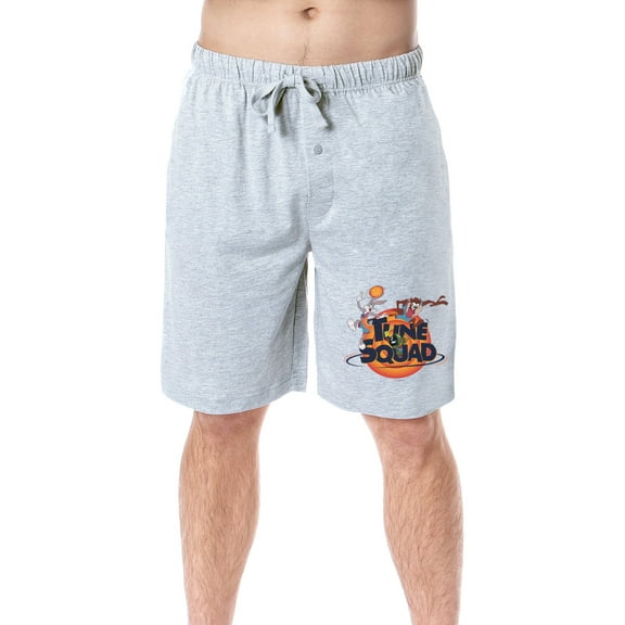 Looney Tunes Mens' Space Jam Tune Squad Movie Characters Pajama Shorts