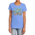 thumbnail image 1 of Looney Tunes Michigan J Women's T Shirt, Carolina Blue, Small, 1 of 6
