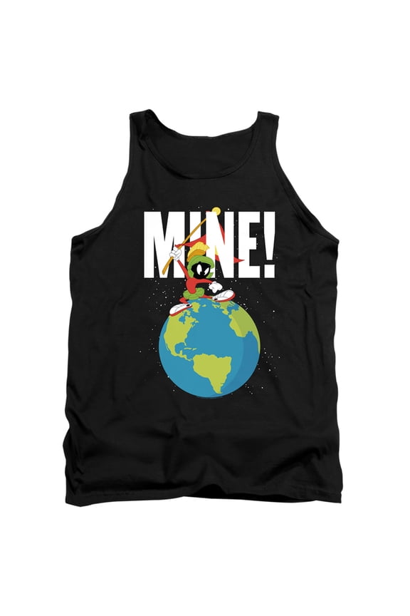 Looney Tunes Mine Adult Tank Top Black