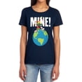 thumbnail image 1 of Looney Tunes Mine Women's T Shirt, Navy, Medium, 1 of 6