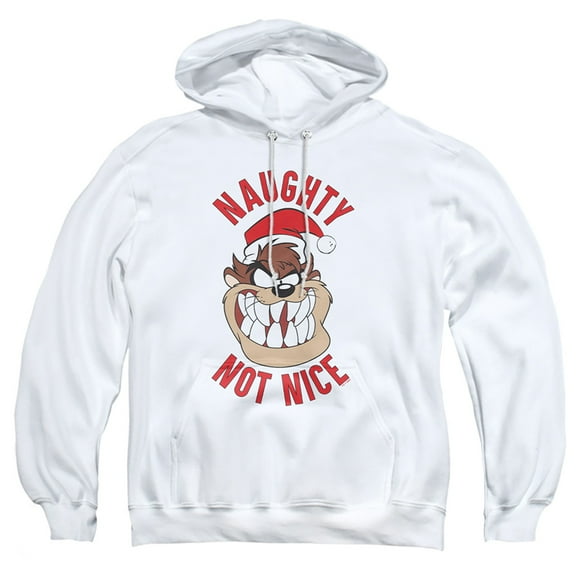 Looney Tunes Naughty Not Nice Unisex Adult Pull-Over Hoodie