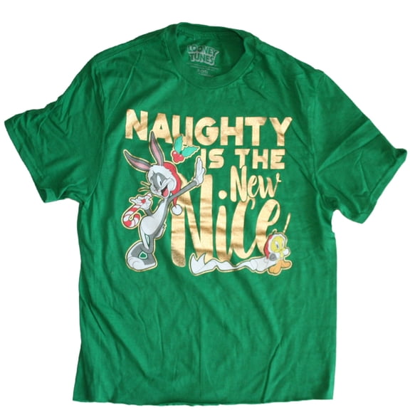 Looney Tunes Naughty is the New Nice Junior Women's T-Shirt Small (3/5)