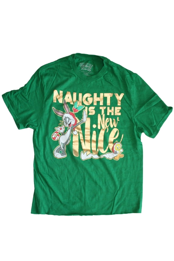 Naughty is the New Nice Junior Women's T-Shirt Small (3/5)