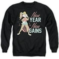 thumbnail image 1 of Looney Tunes New Year New Gains Lola Unisex Adult Crewneck Sweatshirt, 1 of 5