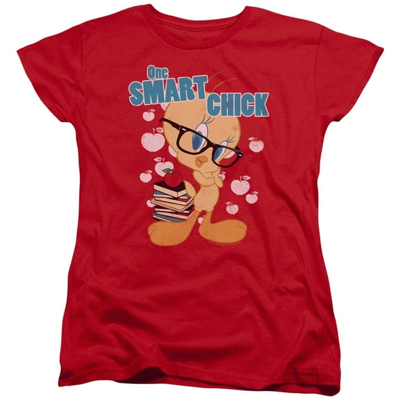 Looney Tunes - One Smart Chick - Women's Short Sleeve Shirt - XX-Large