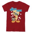 thumbnail image 1 of Looney Tunes One Smart Chick Women's T Shirt, Cardinal, Small, 1 of 6