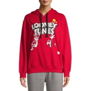 Looney Tunes Peek a Boo Juniors Graphic LS Hoodie Pullover Fleece