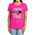 thumbnail image 1 of Looney Tunes Persistence Women's T Shirt, Hot Pink, X-Large, 1 of 6