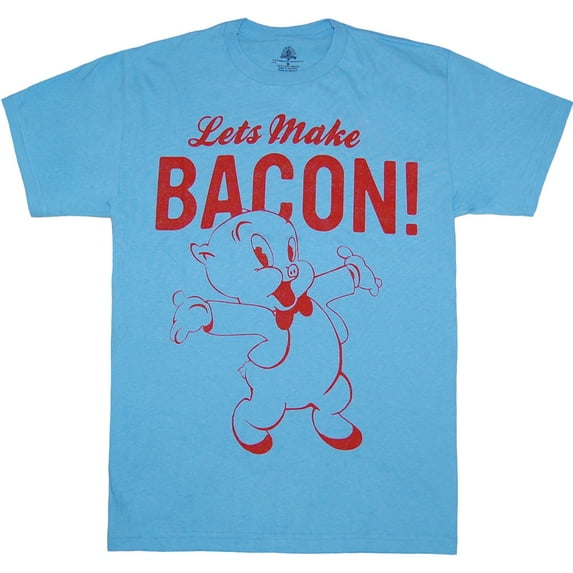 Looney Tunes Porky Pig Let's Make Bacon T-Shirt