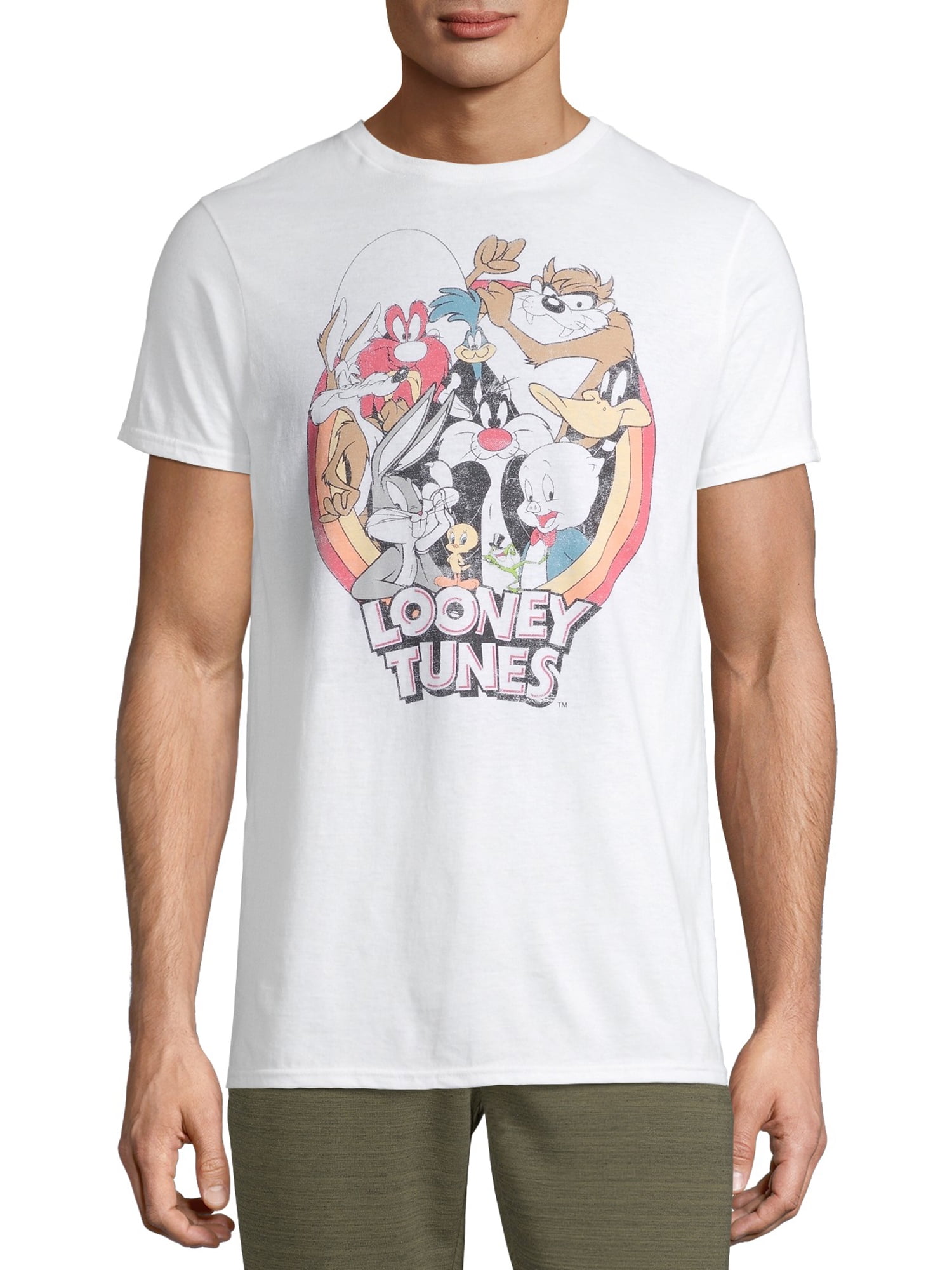 Looney Tunes Retro Men's and Big Men's Graphic T-shirt