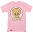 thumbnail image 1 of Looney Tunes Retro Tweety Unisex Adult T Shirt (2X-Large) Pink, 1 of 2