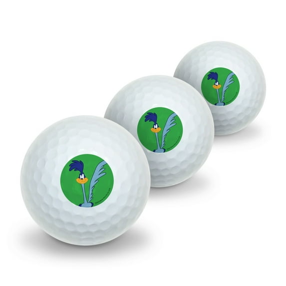 Looney Tunes Road Runner Novelty Golf Balls 3 Pack