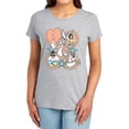 thumbnail image 1 of Looney Tunes Screen Stars Women's T Shirt, Athletic Heather, Medium, 1 of 6