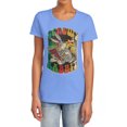 thumbnail image 1 of Looney Tunes Screwy Rabbit Women's T Shirt, Carolina Blue, Medium, 1 of 6