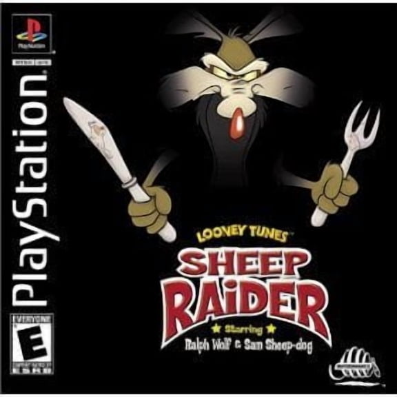 Restored Looney Tunes: Sheep Raider for PlayStation 1, Physical, Action & Adventure, Parental Controls, 1 Offline Player