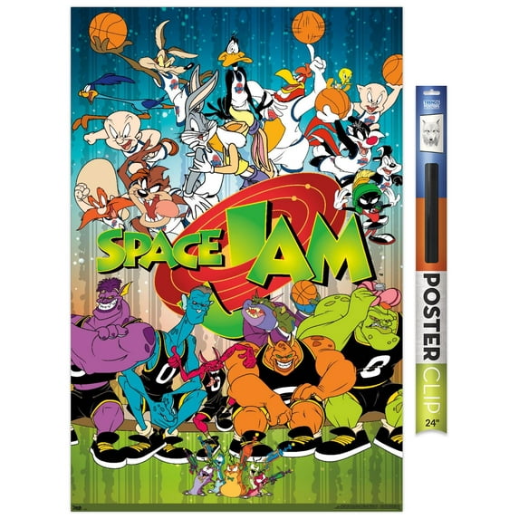Looney Tunes: Space Jam - Classic Wall Poster, 22.375" x 34"