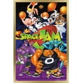thumbnail image 1 of Looney Tunes: Space Jam - Collage Wall Poster, 22.375" x 34", Framed, 1 of 6