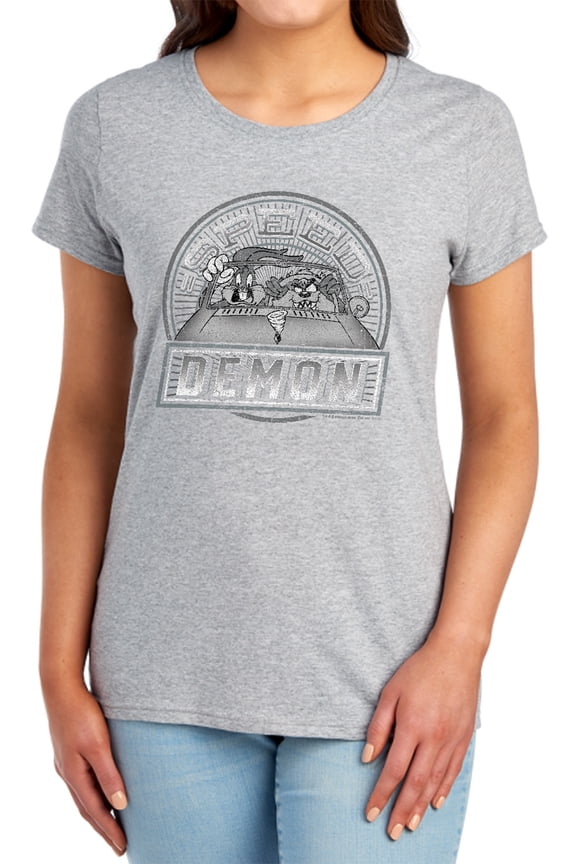 Speed Demon Women's T Shirt, Athletic Heather, Small