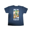 thumbnail image 1 of Looney Tunes Squad Big Boy's Heathered Blue T-Shirt - Size: S (8), 1 of 4